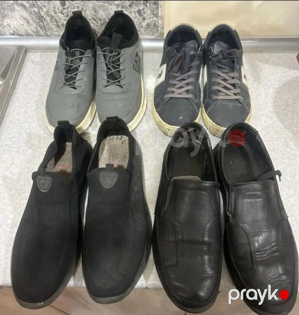 Kişi ayaqqabıları toplusu - Model seçimi: klassik şnürlü dərili — Ayakkabılar, Bakı (2)