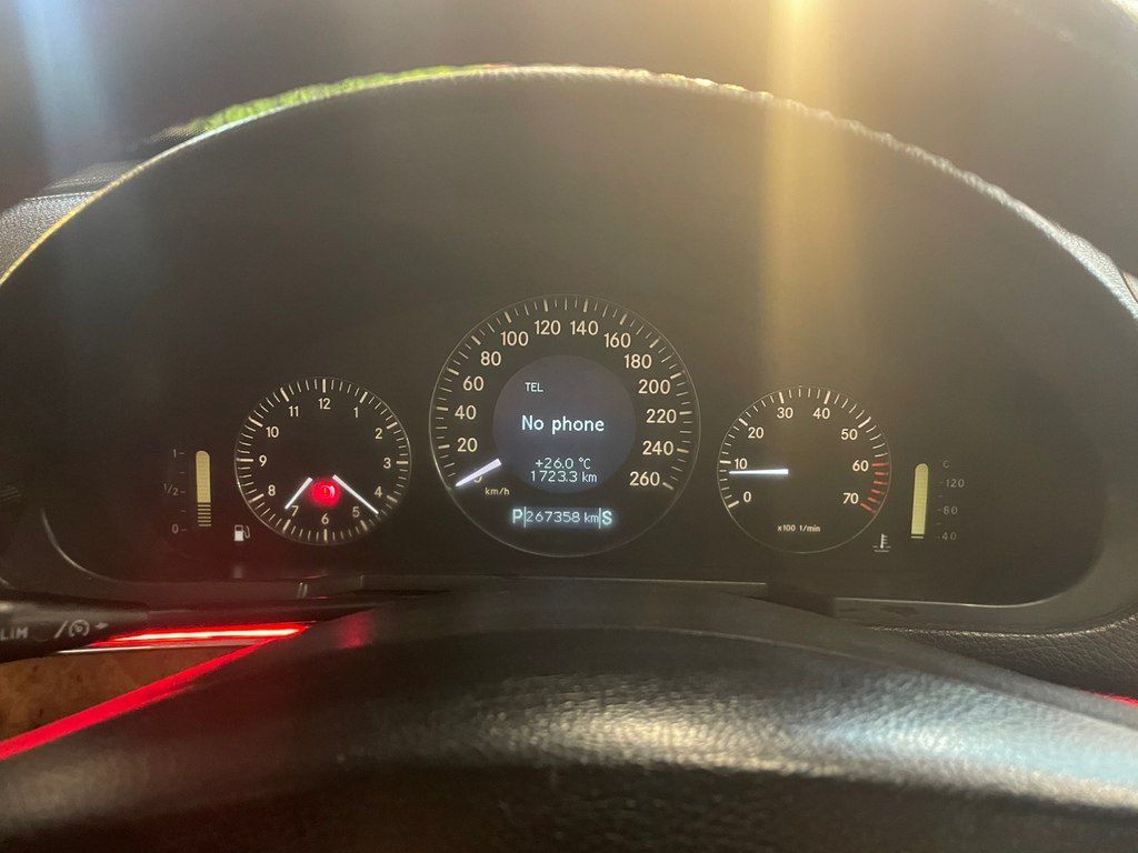 Mercedes E 240, 2.6 L, 2003 il, 267 370 km — Avtomobillər, Bakı (7)
