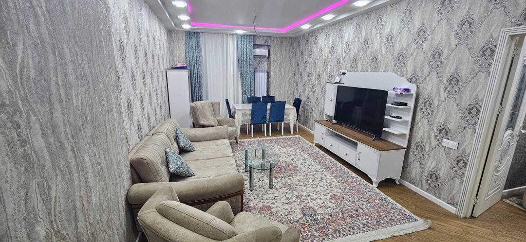 İcarəyə verilir 2 otaqlı yeni tikili 110 m² — Mənzil, Bakı (2)