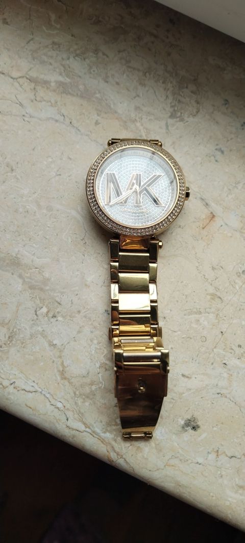 Qızılı rəngdə Michael Kors qadın qol saatı - Korpusu və biləklik — Bakı