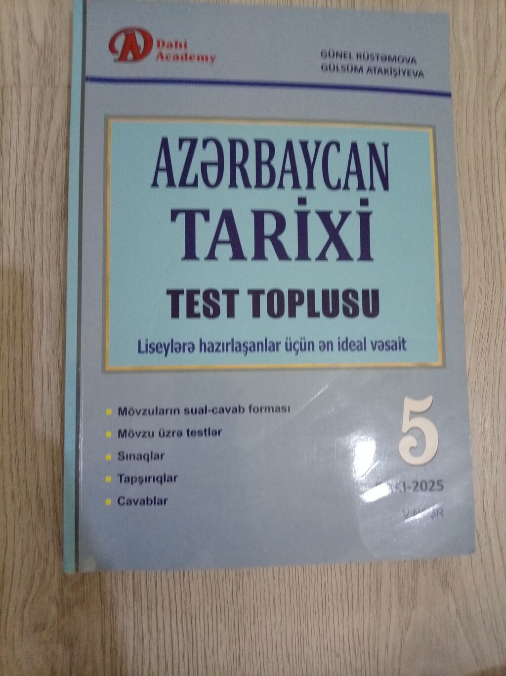 Məhsul: Liseylərə/gimnaziyalara hazırlaşanlar üçün hazırlıq vəsaitləri — Kitablar, Xırdalan (2)