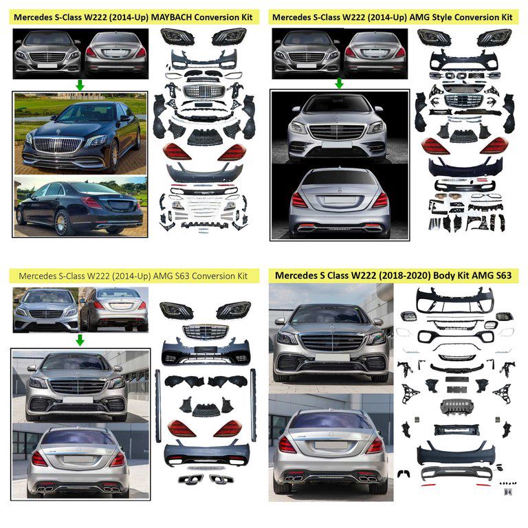 "Mercedes" body kitlər — Ehtiyat hissələri və aksesuarlar, Bakı (2)
