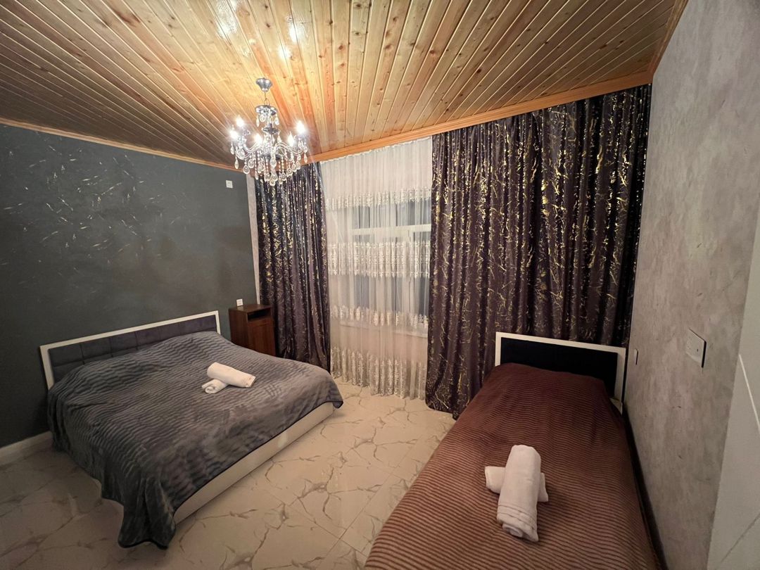 İcarəyə verilir 4 otaqlı həyət evi/bağ evi 120 m² — Ev, villa, Qəbələ (6)