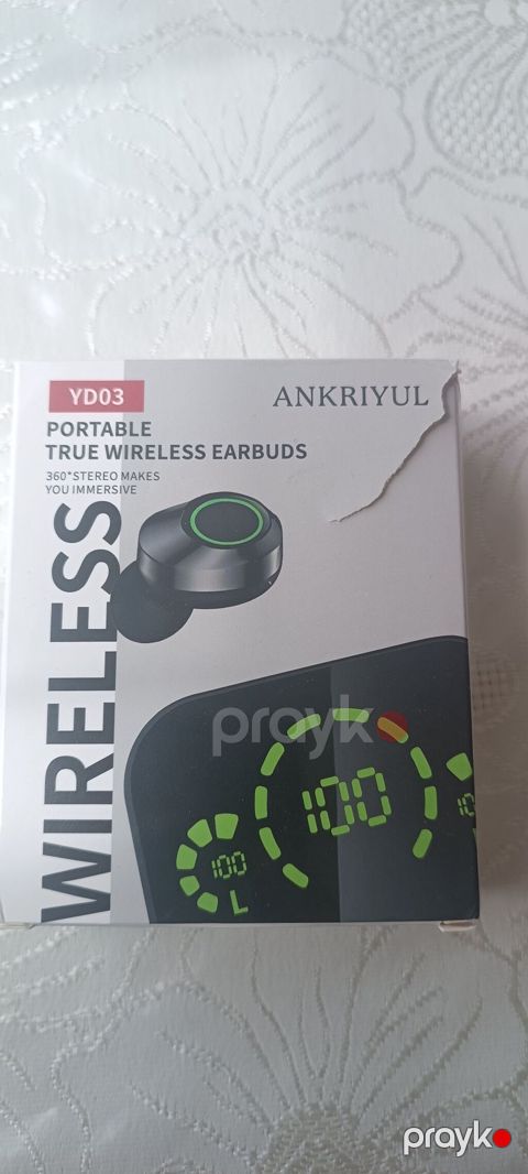 Ankrıyul YD03 – Portable True Wireless Earbuds - TWS (tam simsiz) — Bakı