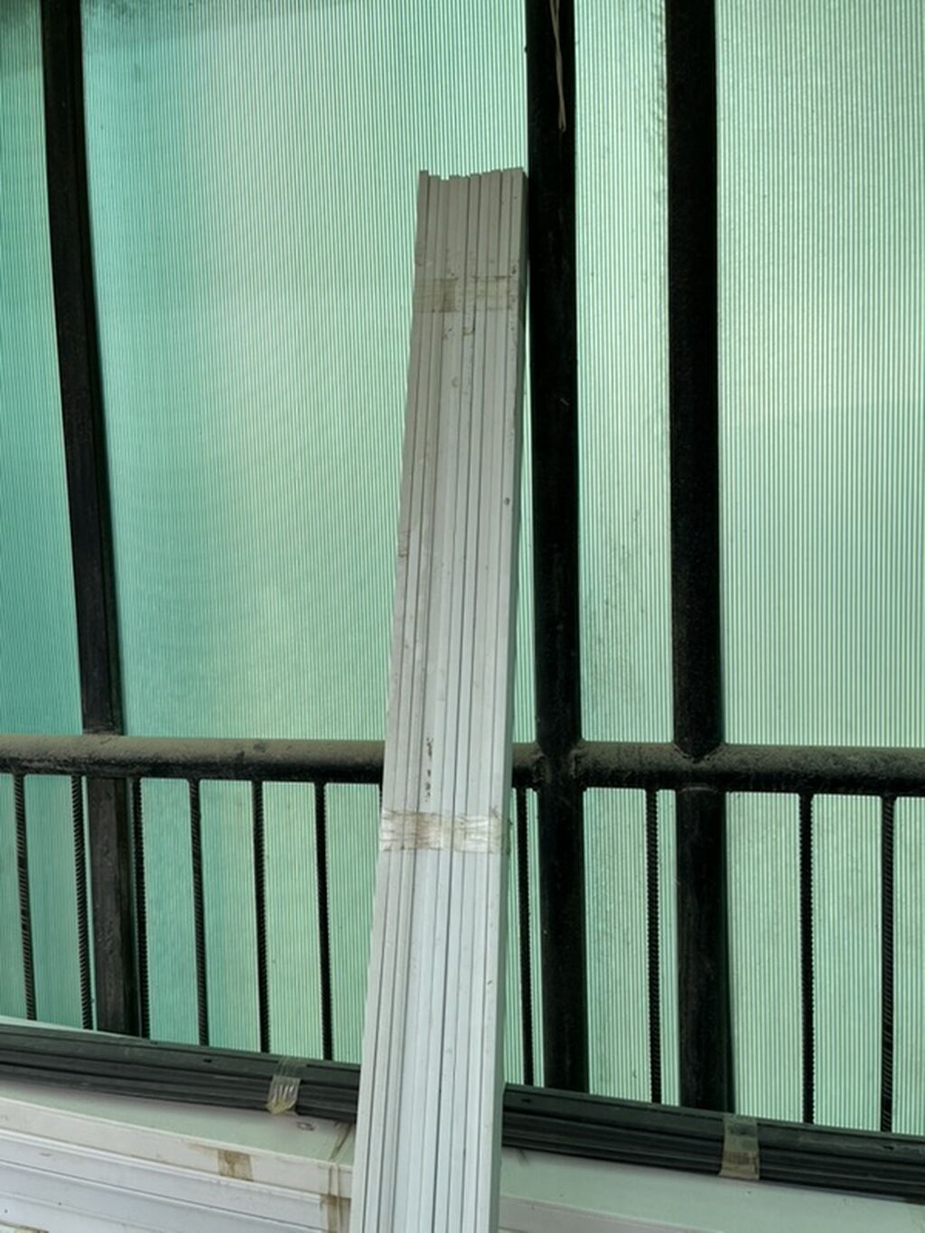 PVC perqola/hasar/profil panelləri dəsti - Material: PVC (açıq rəng — Plitka və örtü materialları, Novxanı (4)