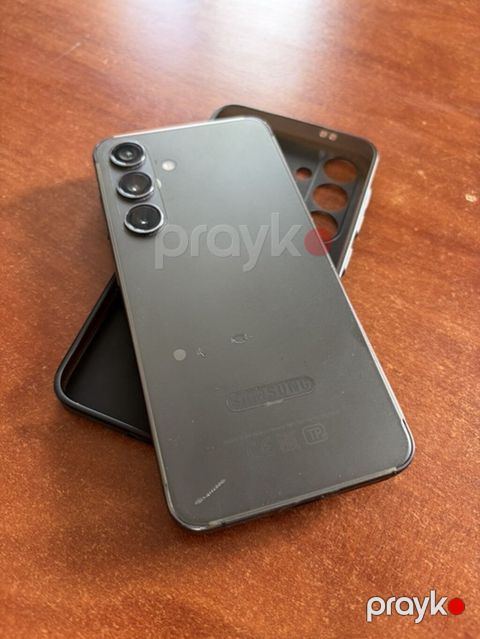 Samsung Galaxy S24 256 GB, boz rəng, simsiz şarj