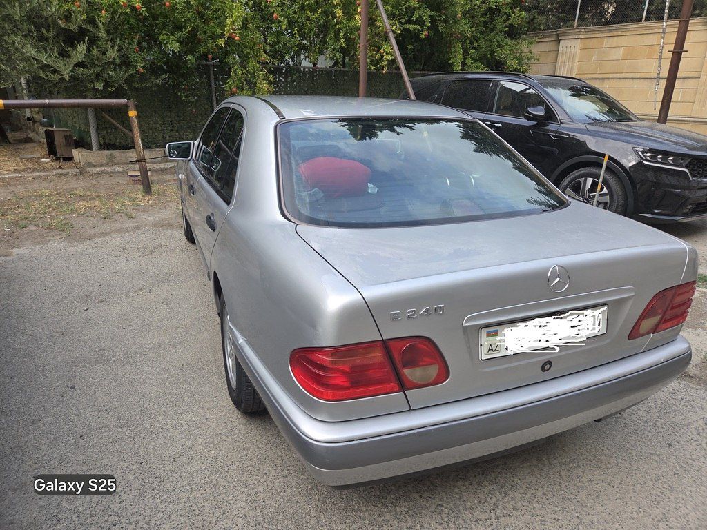 Mercedes E 240, 2.4 L, 1998 il, 270 000 km — Avtomobillər, Bakı (7)