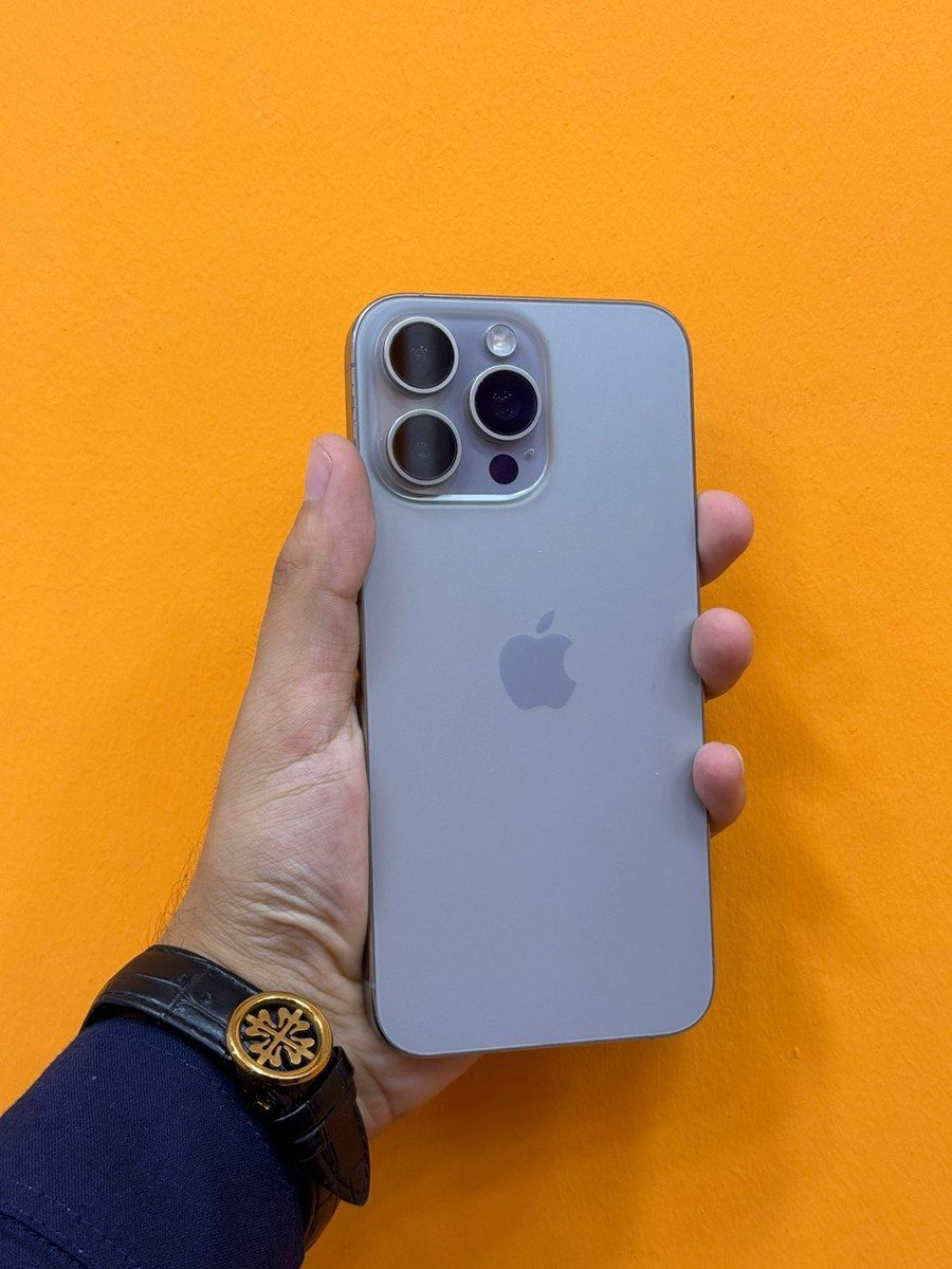 Apple iPhone 15 Pro Max Natural Titanium 256GB/8GB — Smartfonlar, Bakı