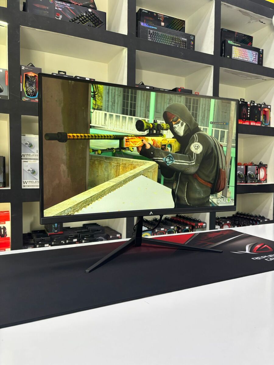 Monitor LED "Alfa, Curved 75Hz 27 Inch" — Elektronika, Bakı (8)