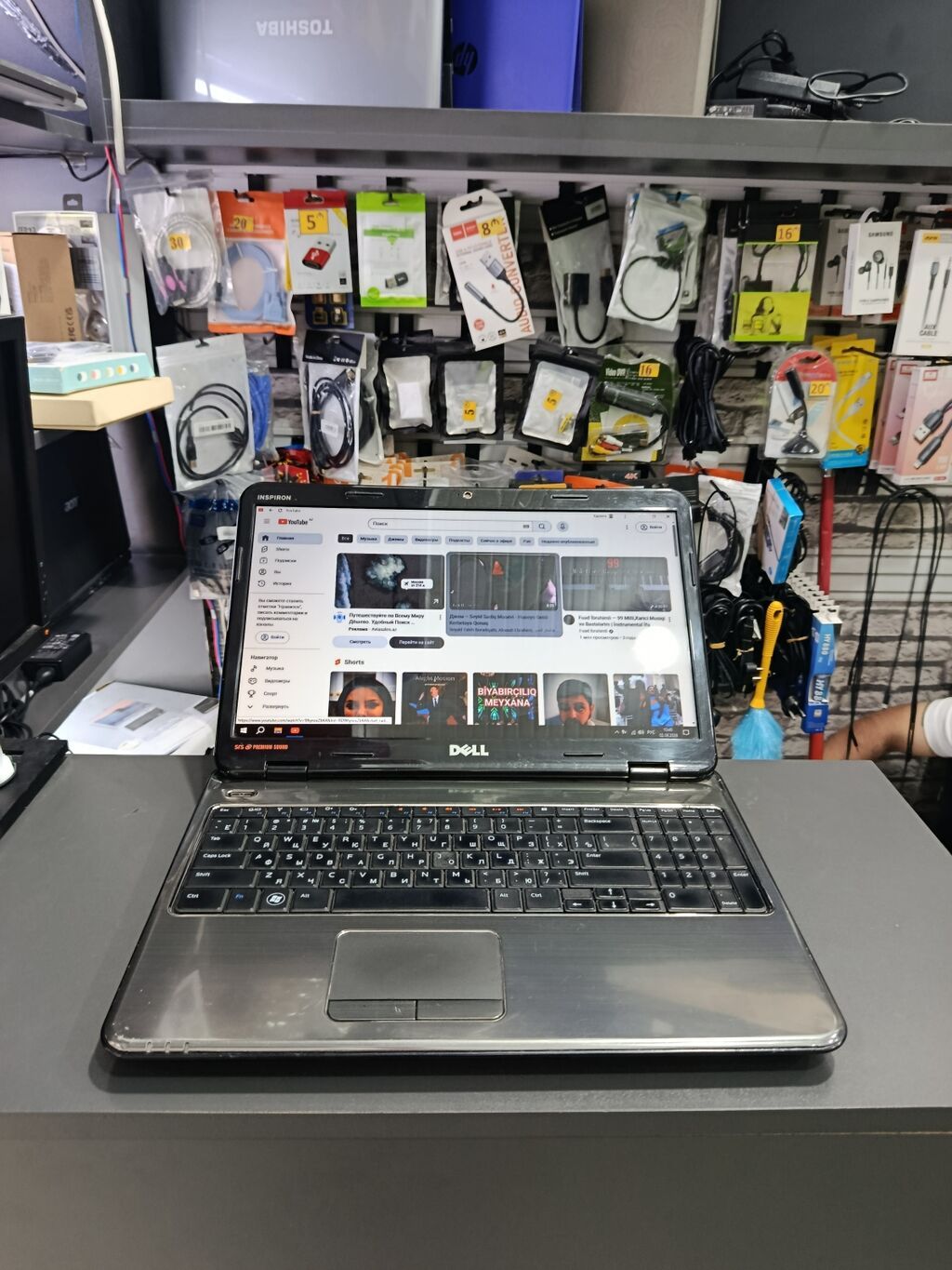 İşlənmiş Dell Inspiron, 15.6 Intel Pentium, 512 GB, Ünvandan götürmə, Ödənişli çatdırılma, Rayonlara çatdırılma — Dell, Bakı (4)