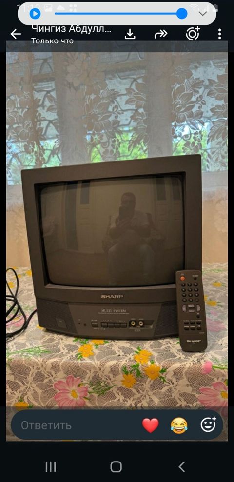 Sharp CRT televizor + pult - Ekran: kompakt ölçülü CRT (kineskop) — Televizorlar