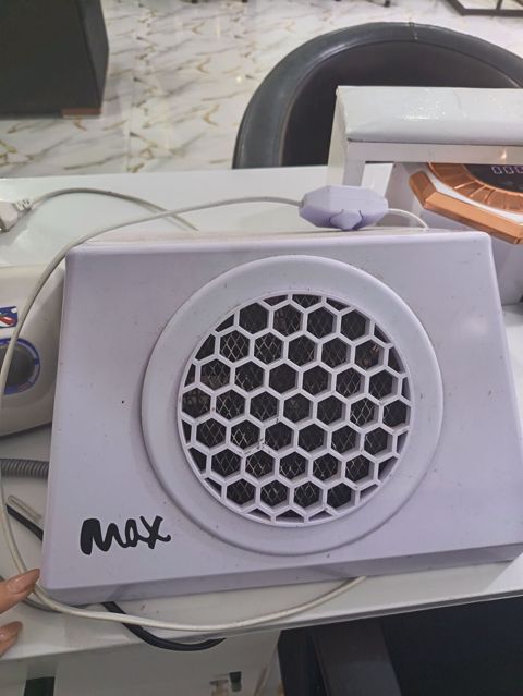 Max markalı masaüstü dırnaq tozu toplayıcı (manikür üçün aspirator) — Bakı