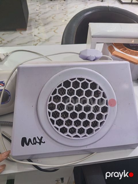 Max markalı masaüstü dırnaq tozu toplayıcı (manikür üçün aspirator) — Bakı