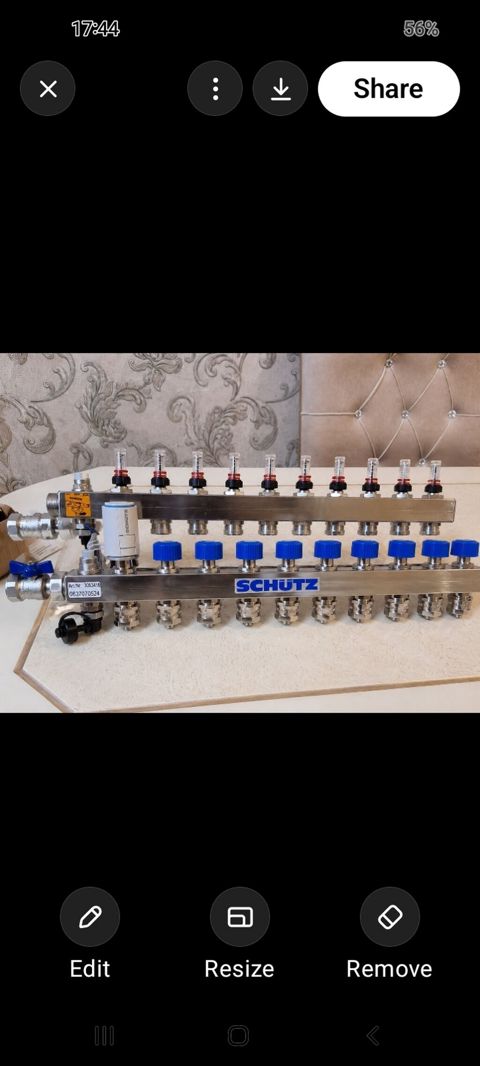 Schütz 10-luq isti döşəmə kollektoru Model: Schütz Comfort 90-3, 10 — Bakı