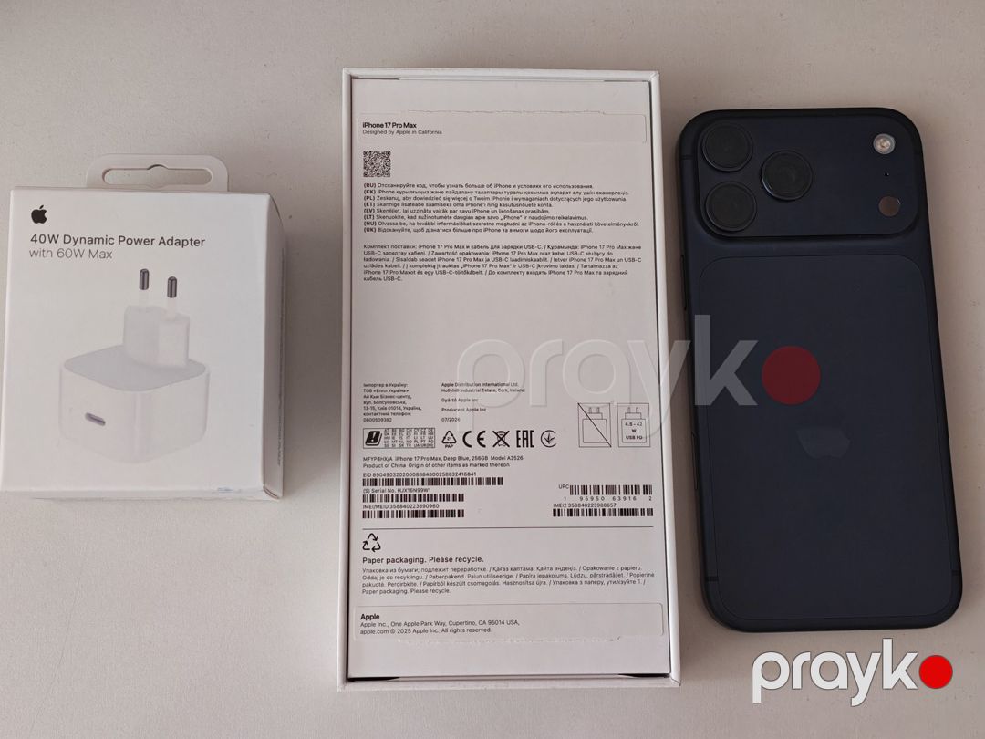 Apple iPhone 17 Pro Max Deep Blue 256GB/12GB — Smartfonlar, Bakı (4)