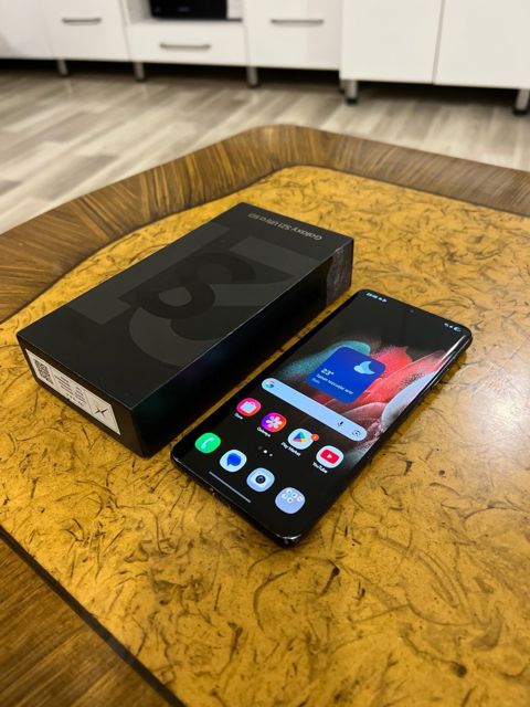Samsung Galaxy S21 Ultra 5G Phantom Black 256GB/12GB — Quba