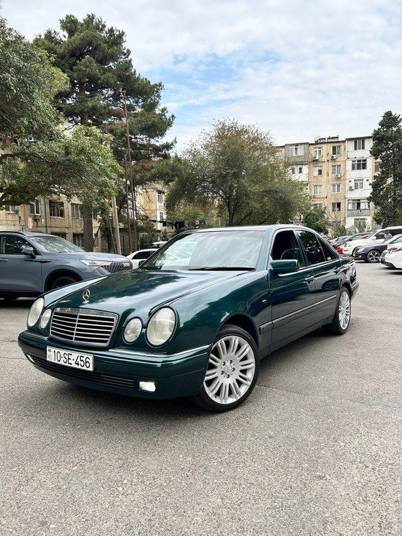 Mercedes E 230, 2.3 L, 1996 il, 387 579 km — Avtomobillər, Bakı (4)
