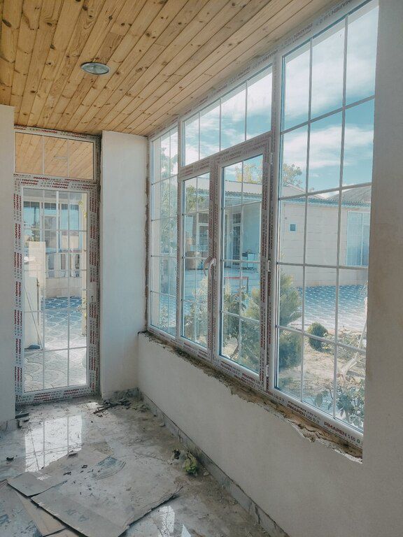 Plastik qapı və pəncərə — Təmir və inşaat, Bakı (8)