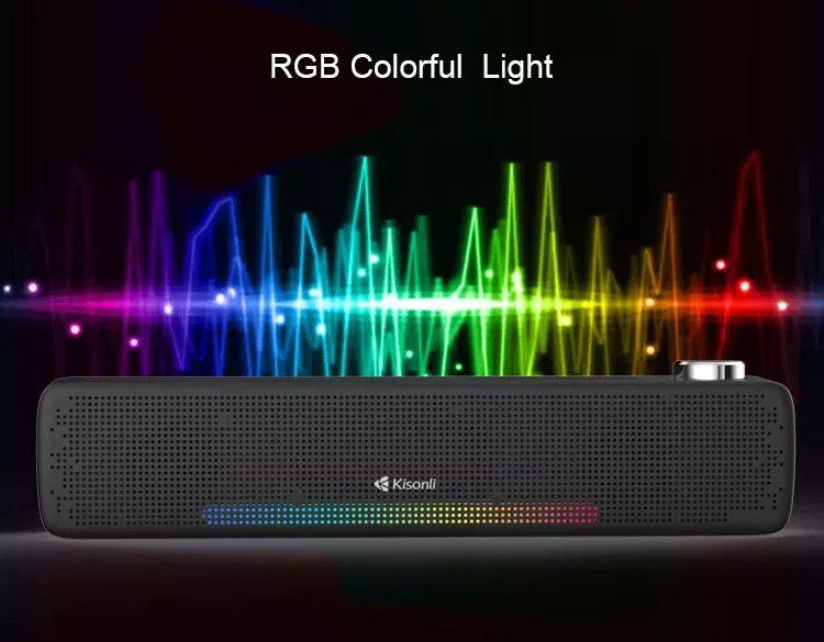Dinamik RGB Bluetooth "Kisonli LED-905" — Səs texnikası, Bakı (2)