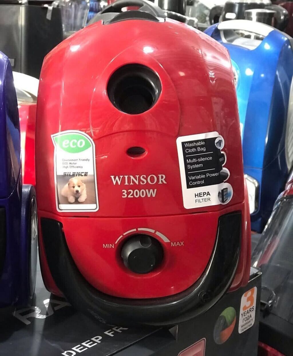 Tozsoran "Winsor WS-VC7709" 3200 vt Endirim 60 Azn əvvəlki qiymət — Tozsoran, Bakı (3)