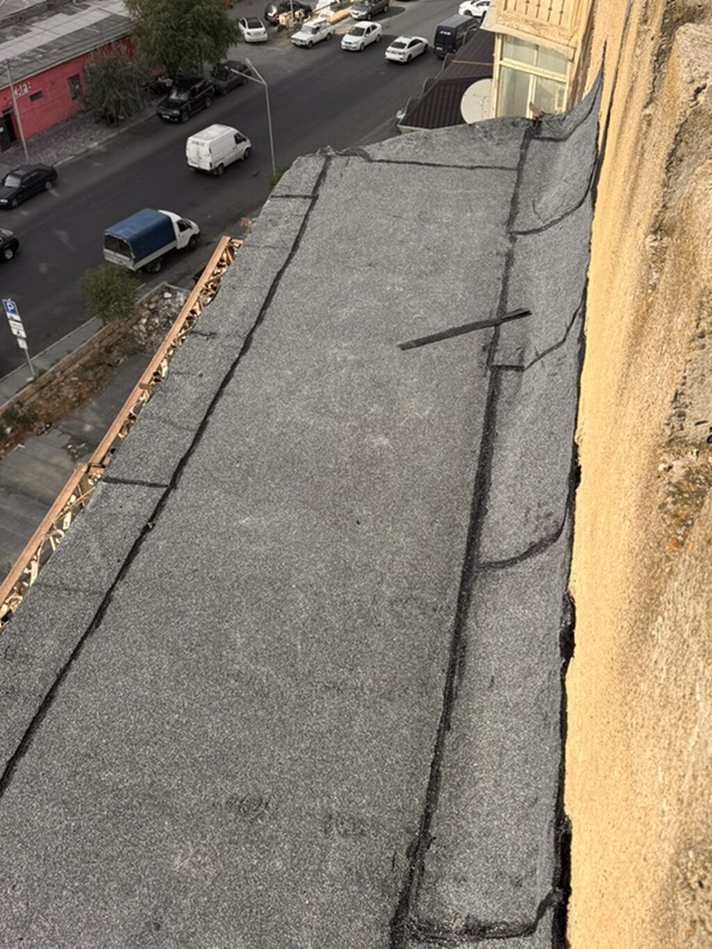 Bitum əsaslı dam örtüyü və hidroizolyasiya xidməti - Mənzillərin — Dam və örtüklər, Digah