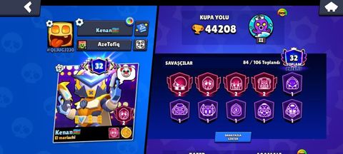 Brawl Stars oyun hesabı – yüksək səviyyəli kosmetiklər və — Xırdalan