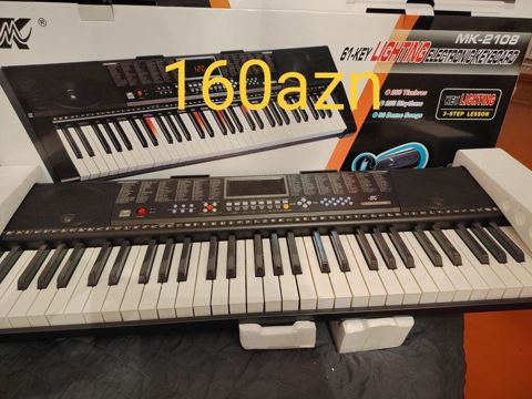 Məhsul: MK-2108 elektron sintezator (61 klaviş, işıqlı klavişlər) — Bakı