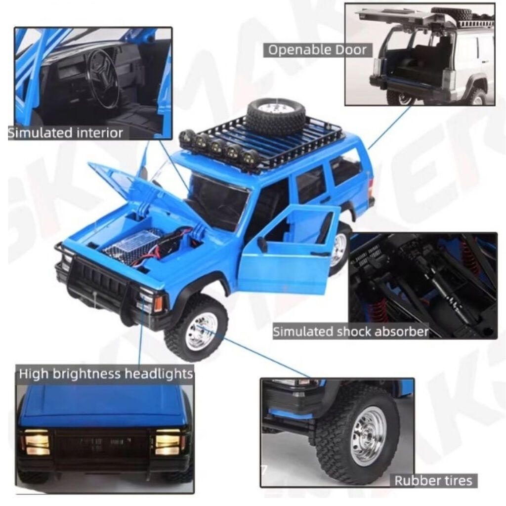 MN78 Rc car Grand Cherokee. www.rcbaki.az MN78 Cherokee – 1/12 — Oyuncaq nəqliyyatı, Bakı (3)