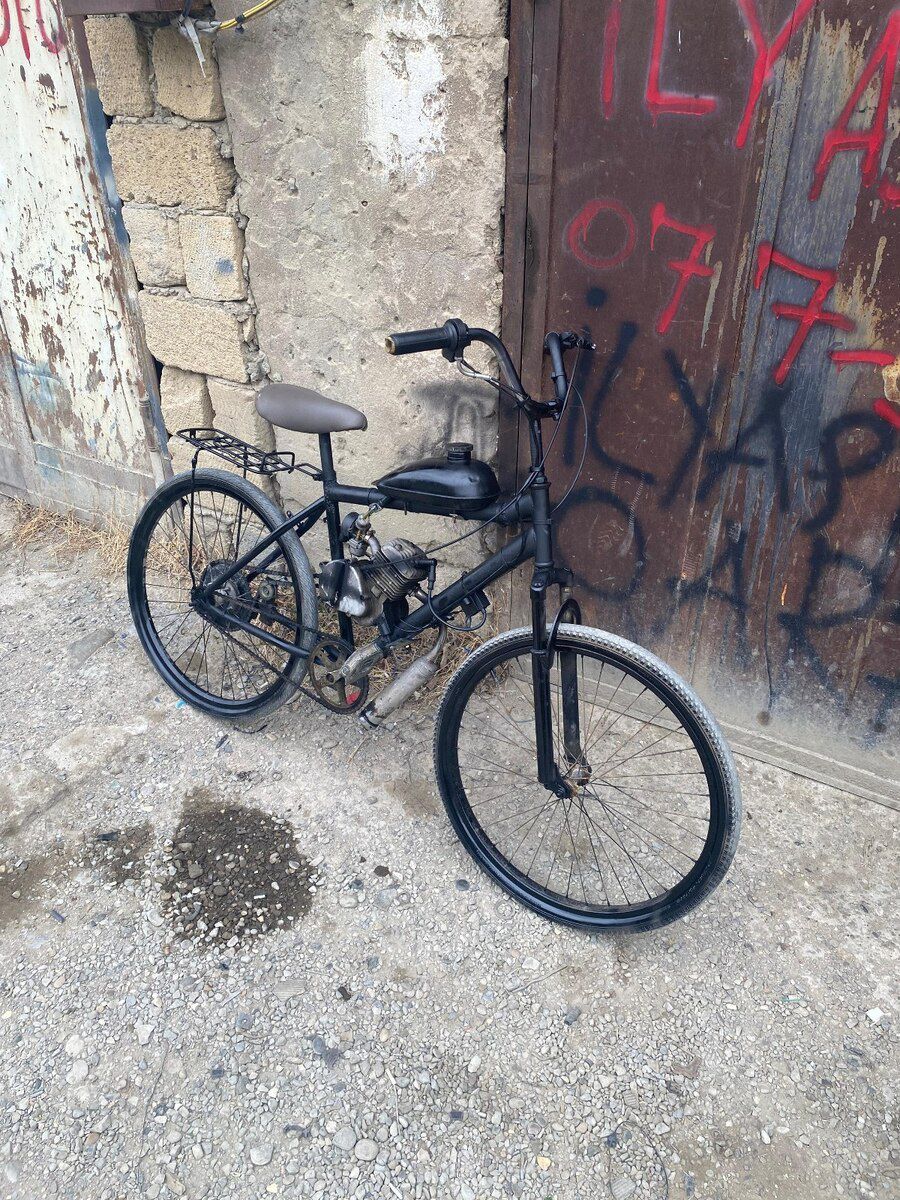 Mühərrikli velosiped — Velosipedlər, Bakı