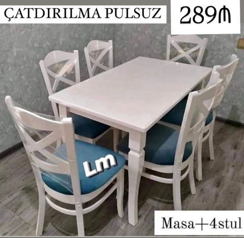Göz oxşayan masa dəsti _*Yenidir. Endirimlə Alın Qiymət *289₼* — Bakı