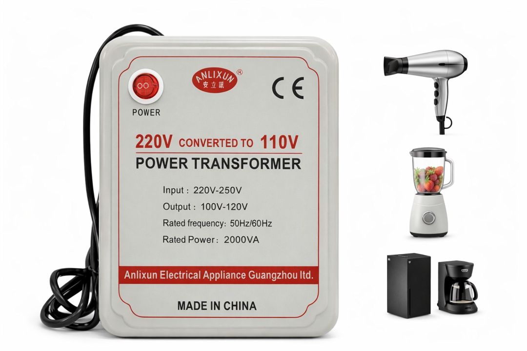 Voltaj çevirici 2000 W 220V-dan 110V-a — Şəbəkə və server avadanlığı, Bakı (2)