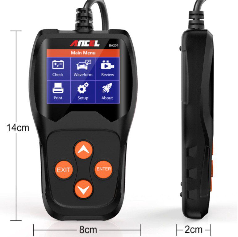 Battery tester "Ancel Car" — Ehtiyat hissələri və aksesuarlar, Bakı (9)