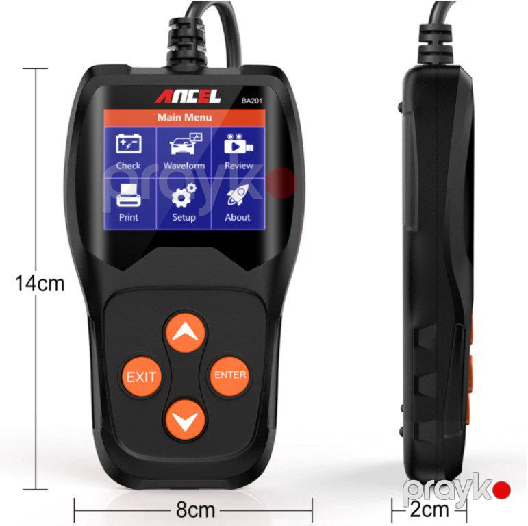 Battery tester "Ancel Car" — Ehtiyat hissələri və aksesuarlar, Bakı (9)