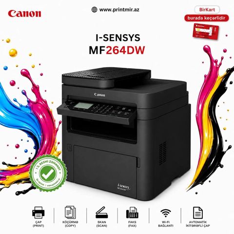 Printer "Canon I-sensys MF264DW" — Bakı