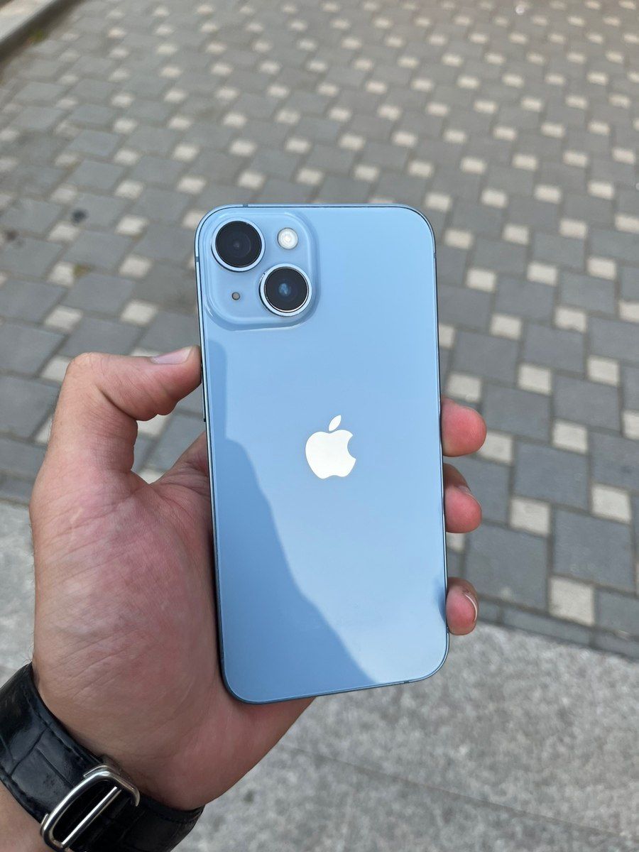 Apple iPhone 14 Blue 128GB/4GB — Smartfonlar, Gəncə (2)