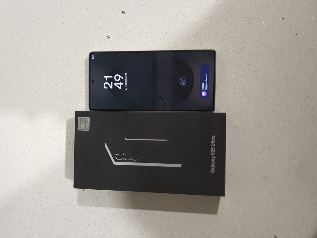 Samsung Galaxy S25 Ultra, rəng - Boz, Sənədlərlə — Samsung, Bakı (2)