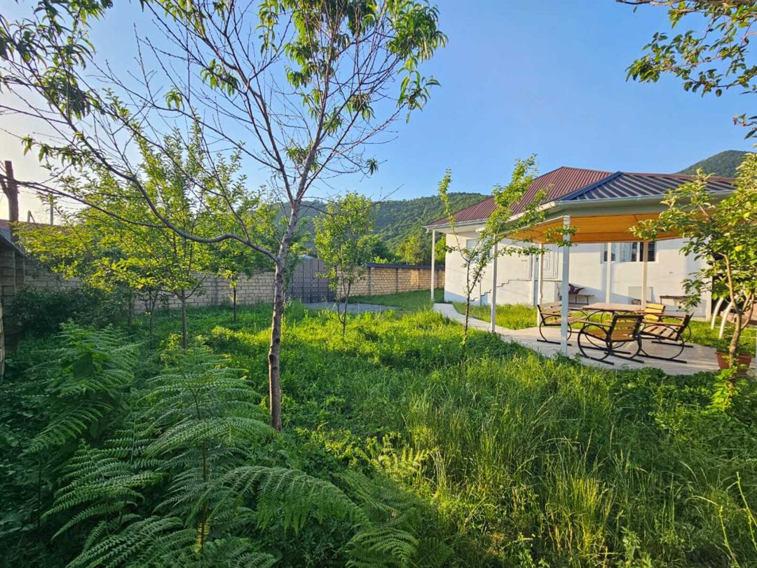 İcarəyə verilir 4 otaqlı həyət evi/bağ evi 150 m² — Ev, villa, Qəbələ (5)