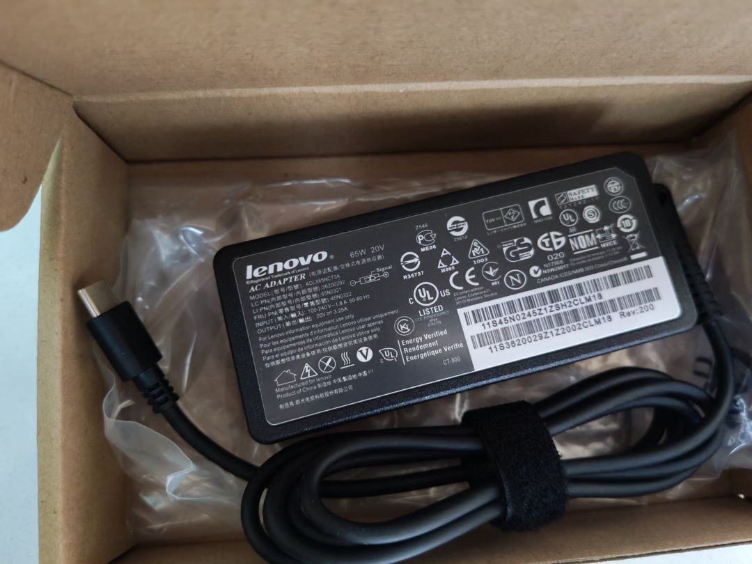Lenovo 65w type-c adapteri — Periferik cihazlar, Bakı (5)