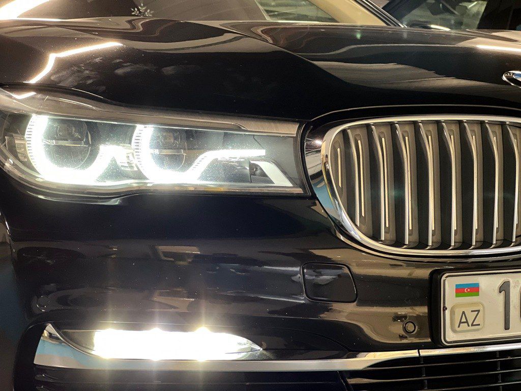 BMW 740, 3.0 L, 2017 il, 180 000 km — Avtomobillər, Bakı (2)