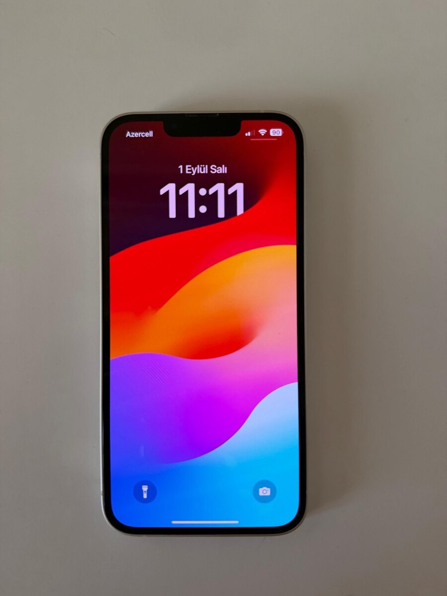 Apple iPhone 13 Starlight 256GB/4GB — Smartfonlar, Bakı (5)