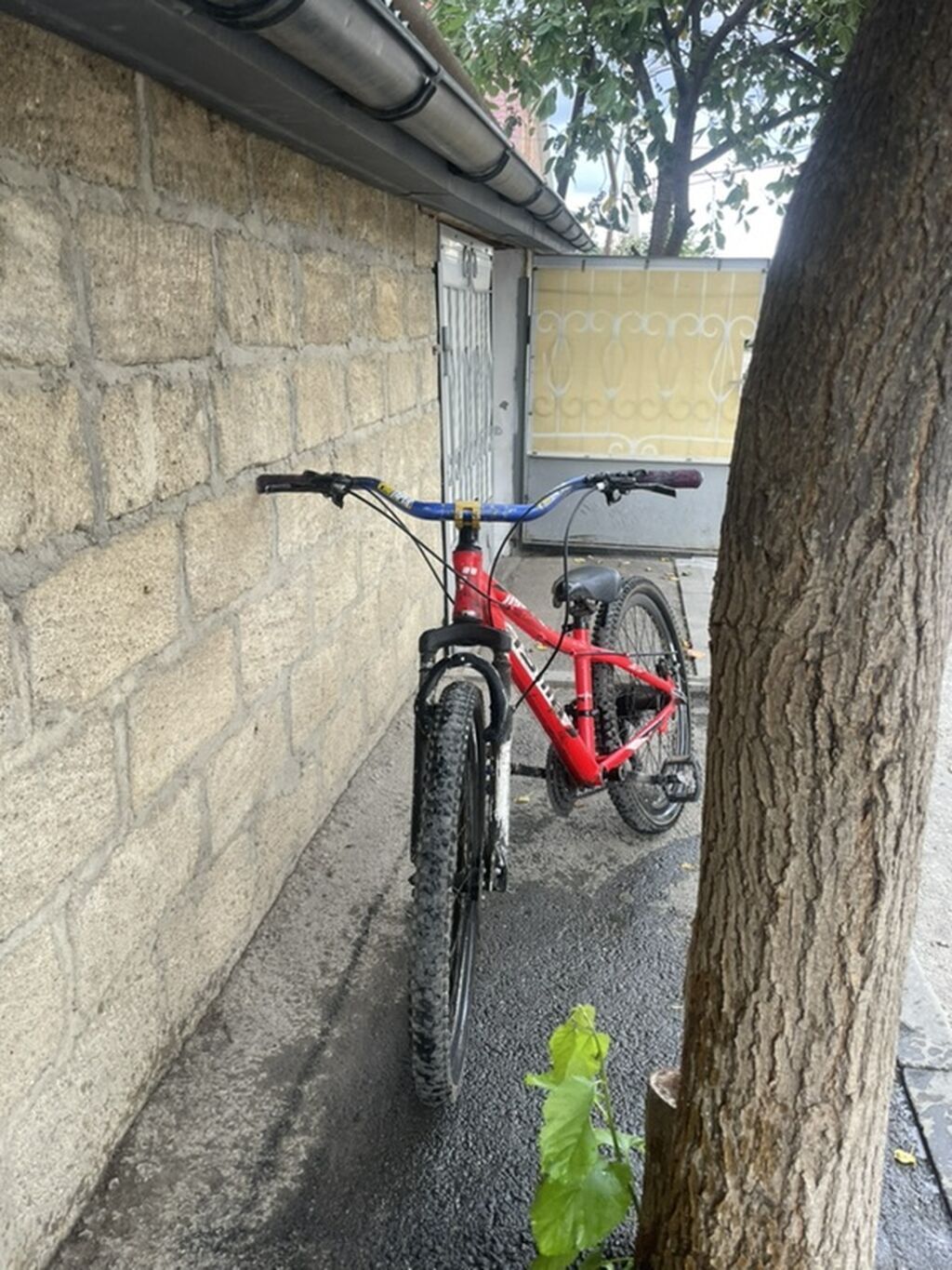 Dağ velosipedi – 26" təkərli, alüminium tipli çərçivə dizaynı. Qırmızı — Dağ velosipedləri, Qusar (3)