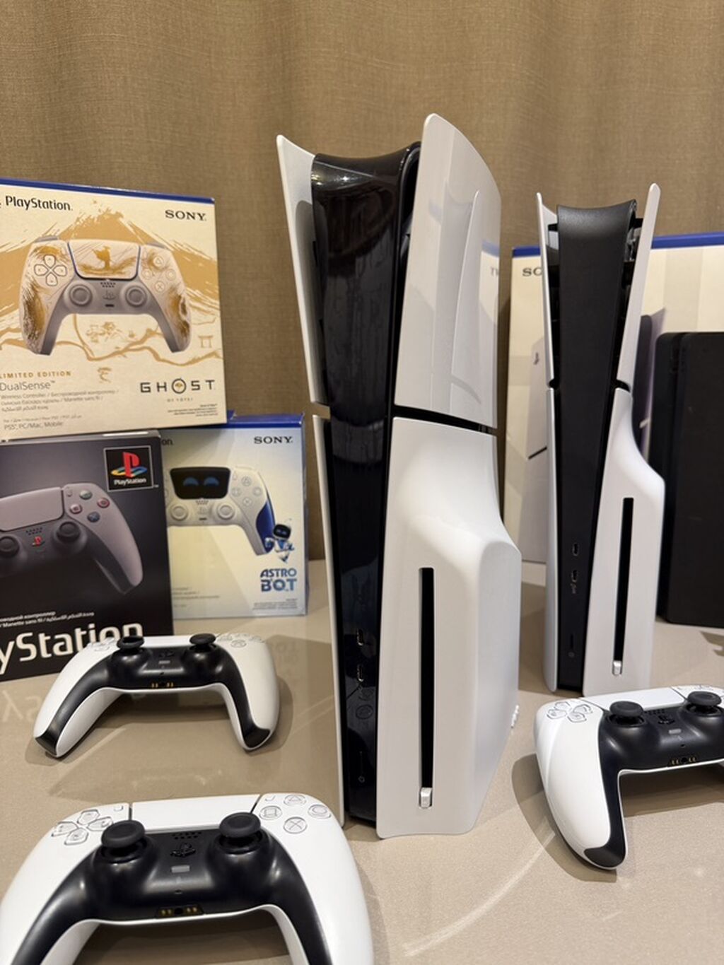 Playstation 5 Slim + Dualsense Salam mehsul ideal veziyyetdedir — Oyun konsolları, Bakı