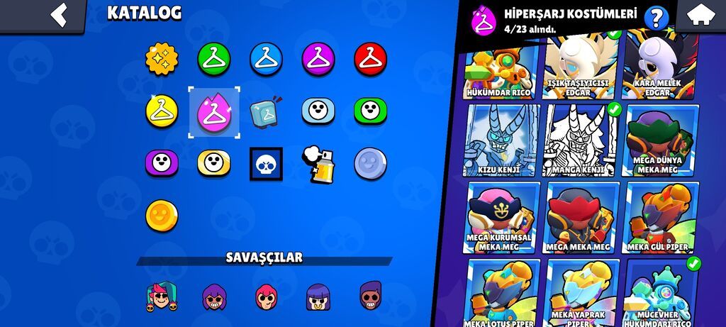 Brawl Stars oyun hesabı – yüksək səviyyəli kosmetiklər və — Gözəllik və sağlamlıq, Xırdalan (7)