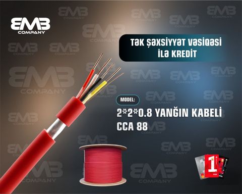 Yanğın kabeli CCA 88 — Bakı
