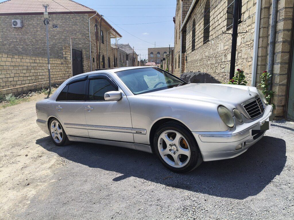 Mercedes E 220, 2.2 L, 2000 il, 700 000 km — Avtomobillər, Gəncə (2)
