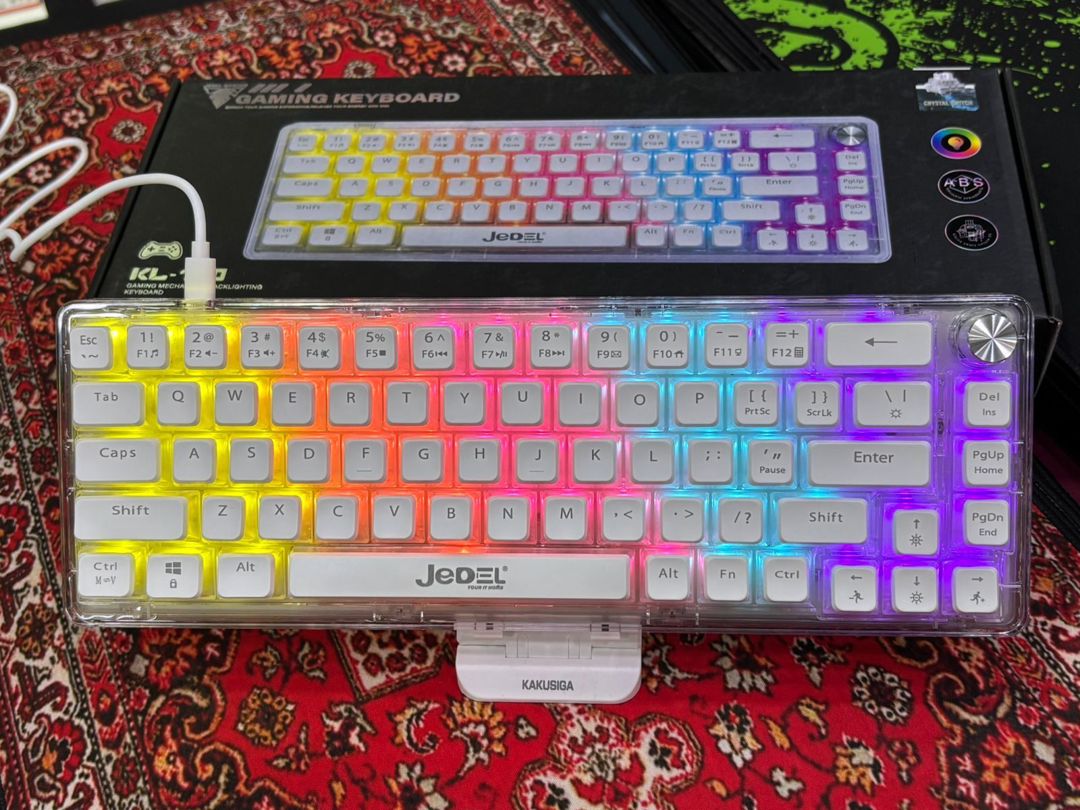 Jedel KL150 Şəffaf Mexaniki klaviatura — Elektronika, Bakı (5)