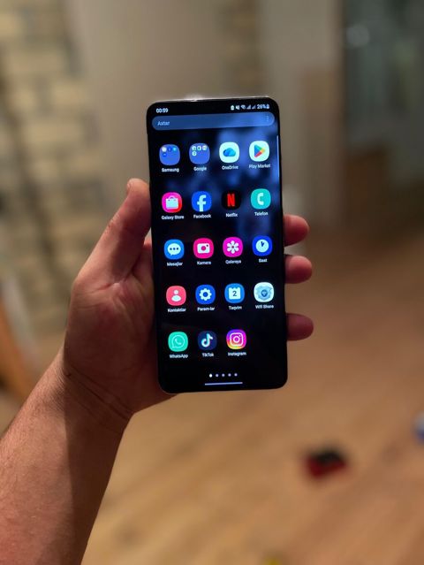 Samsung Galaxy S20 Ultra, 128 GB, rəng - Qara, Simsiz şarj — Qəbələ