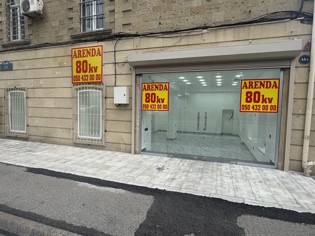 İcarəyə verilir obyekt 80 m² — Əmlak, Bakı (4)