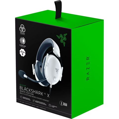 Razer Headset Blackshark V2 X 3.5mm, white — Bakı