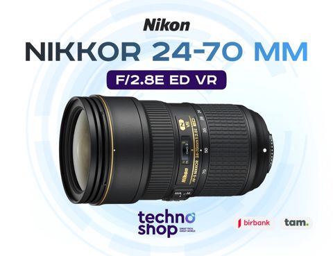 Linza "Nikon AF-S Nikkor 24-70 mm f/2.8E ED VR" — Bakı